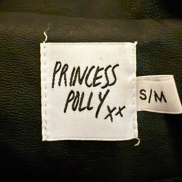 SOLD ~ ELLEN FAUX LEATHER BLAZER - Picture 9 of 12